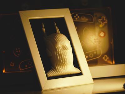 Batman Wave - High Poly Multicolor 13x18