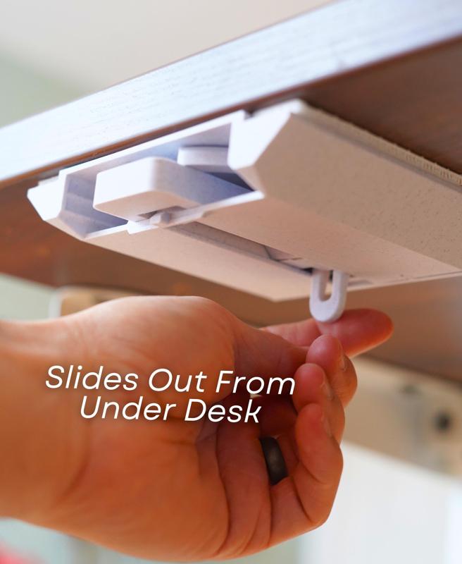 Can Claw - Fold Out Desk Cupholder - Minimalist Work From home setup