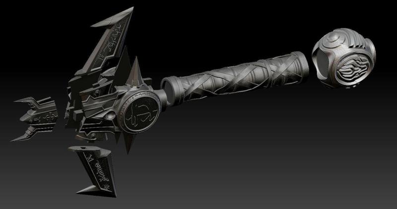 Doom Eternal Crucible Blade Handle