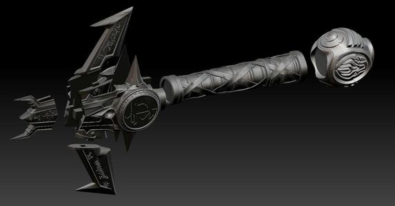 Doom Eternal Crucible Blade Handle