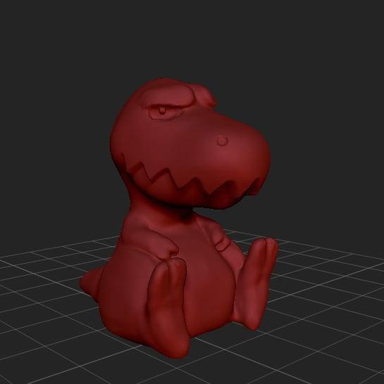 grumpy tRex