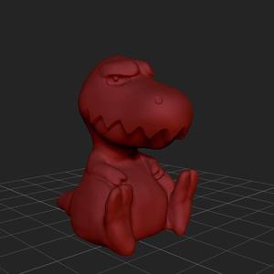 grumpy tRex