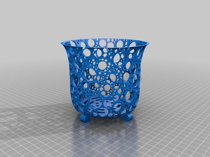 Parametric orchid pot (or general plant pot)