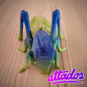 FLEXI PRINT-IN-PLACE GRASSHOPPER INSECT, FLEXI GRASSHOPPER