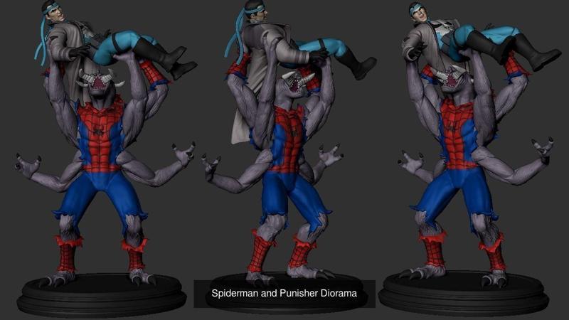 Super Amazing Spider Pack 3D Model Collection