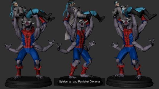 Super Amazing Spider Pack 3D Model Collection