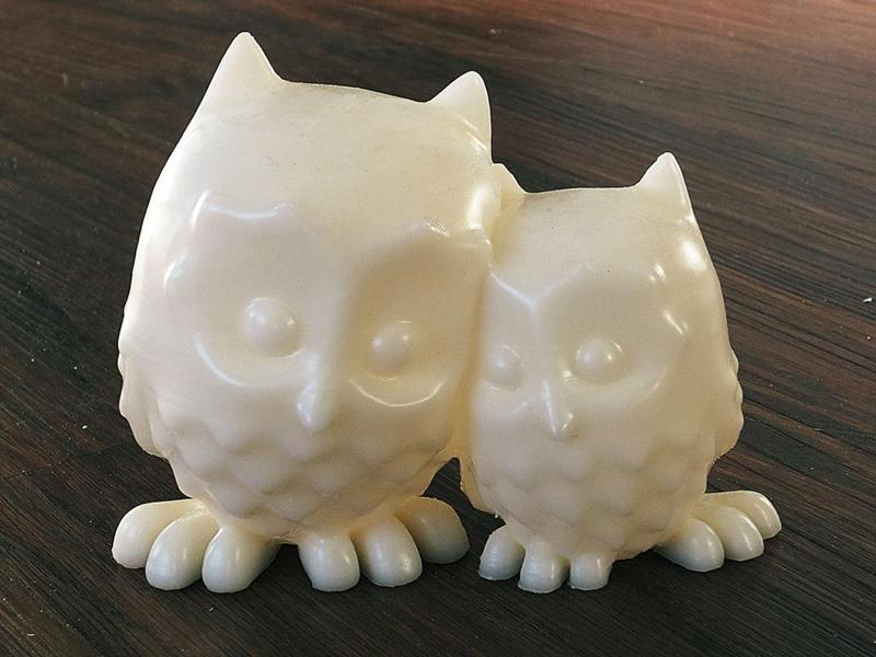 cuddling Owls