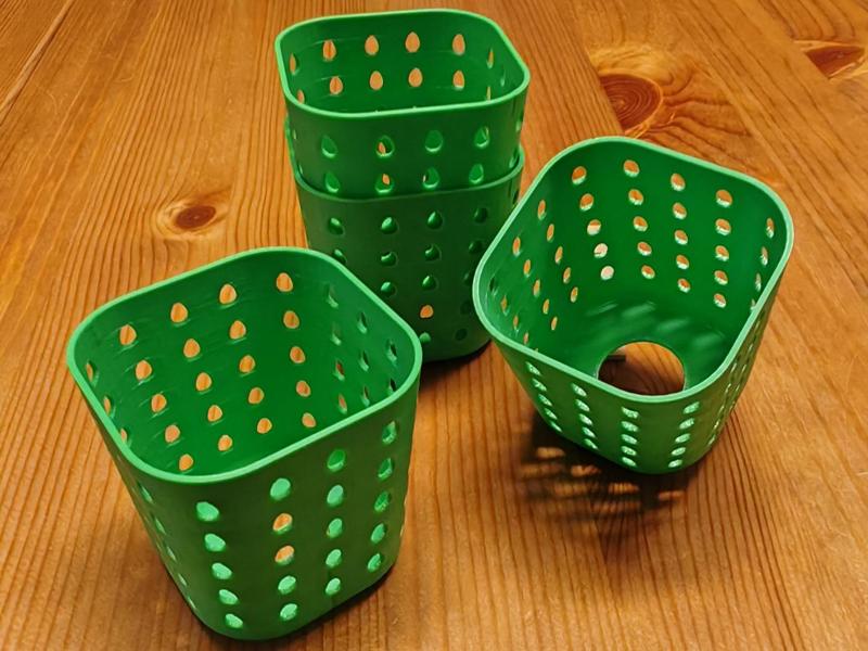 Reusable, stackable Seed Tray in multiple sizes