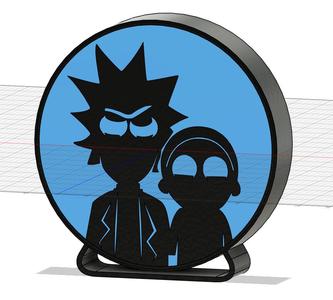 Rick and Morty - LAMP - LIGHTBOX