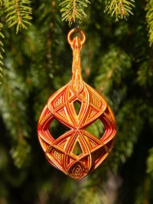 Kaleidoscope 4 Christmas Bulb 2024