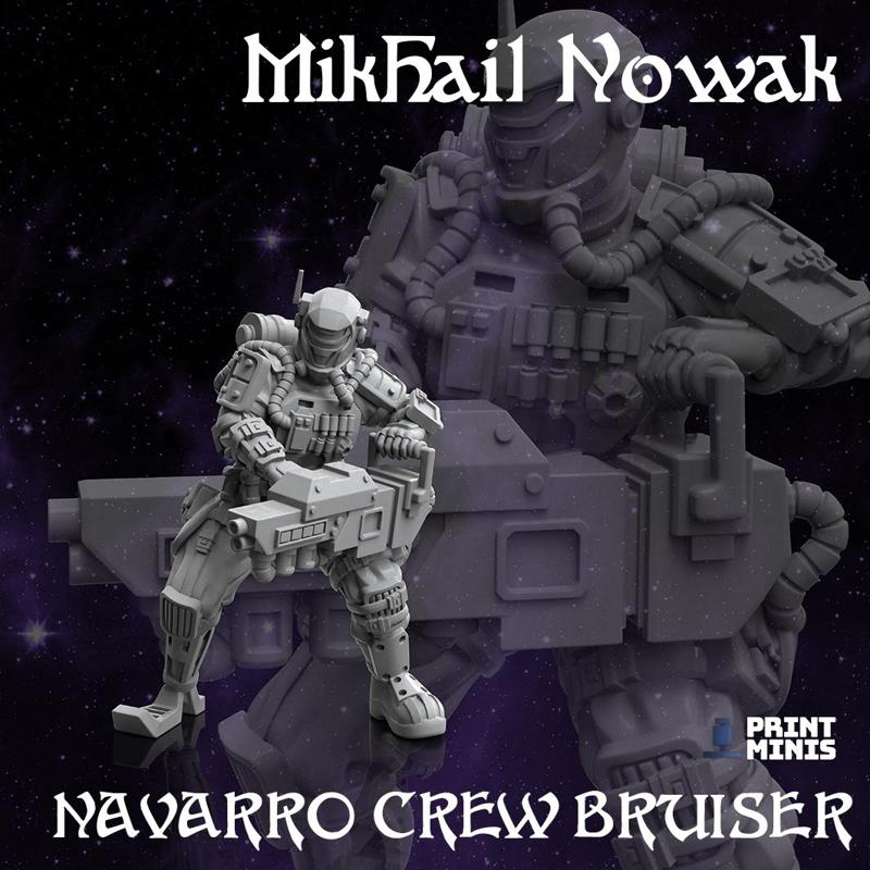 Mikhail Nowark - Bruiser - Space Pirates Collection