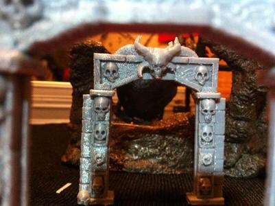 Stone Archway Dungeon Door