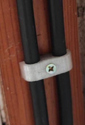 11mm cable wire mount single and double