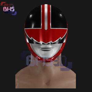 Quantum Red Ranger helmet