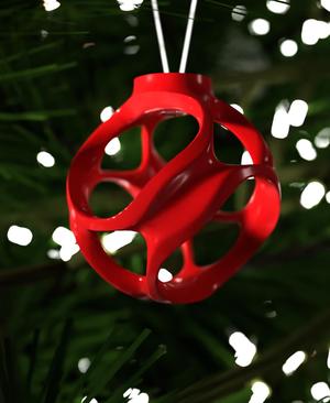 Christmas Ornament Fractal Frost 005