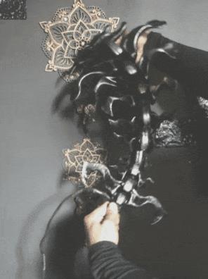 Articulated Print-in-place Spine Costume