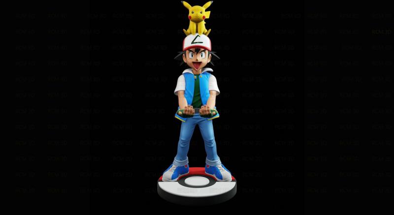 Ash Pokemon joystick holder