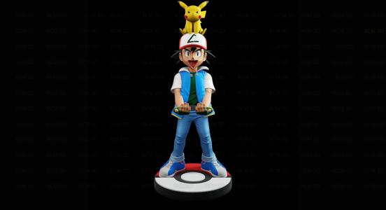Ash Pokemon joystick holder