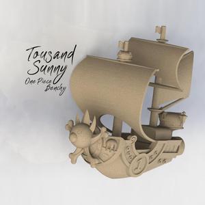 Benchy Thousand Sunny ( One Piece )