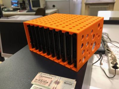 10x 2.5" HDD Rack Case