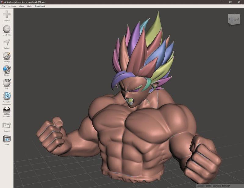 Goku tronco