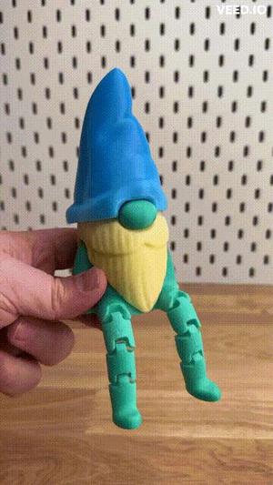 Protopasta Protognome - Flexi Gnome by CM Designs