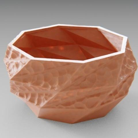 Low poly planter