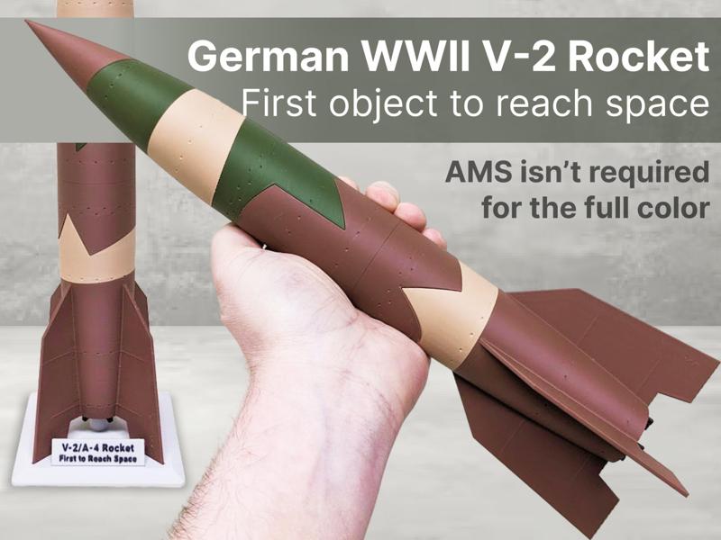 V-2 Rocket from WWII | First Object to Reach Space