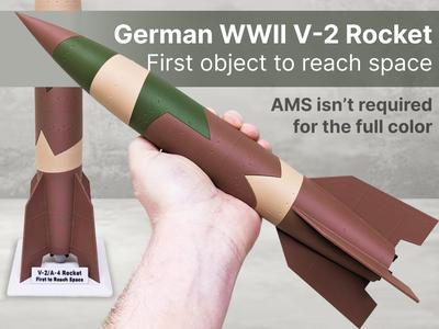 V-2 Rocket from WWII | First Object to Reach Space