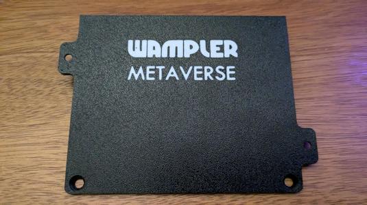 Wampler Metaverse Mounting Plate w/ Screw Tabs