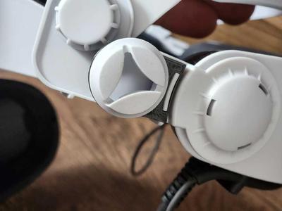 Mount for original earphones of PSVR2 in Devaso Head Strap 