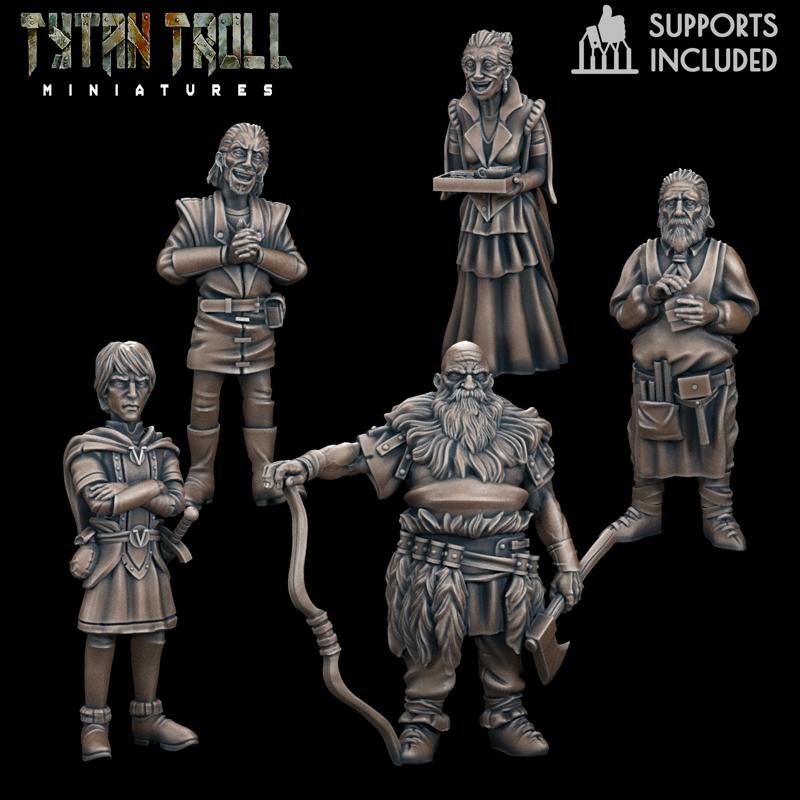 Curse of Strahd - Mini Pack 10 [Pre-Supported]