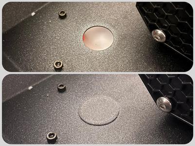 Prusa mini enclosure plugs for the bottom panel