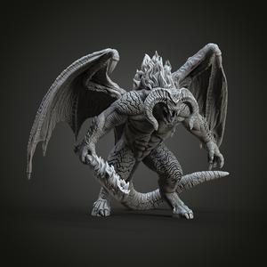 Balrog Figure - Lord of the Rings (Pre-Supported)