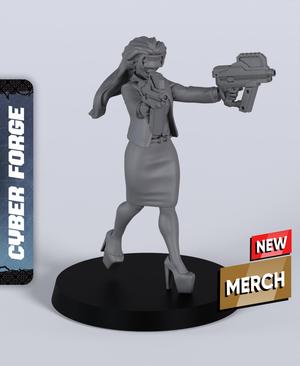 Crystal Stout - With Free Cyberpunk Warhammer - 40k Sci-Fi Gift Ideas for RPG and Wargamers