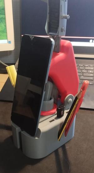 Phone stand.