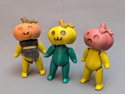 Pumpkin Head Jack Doll 