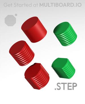 Big Threads - STEP Multiboard Remixing Files