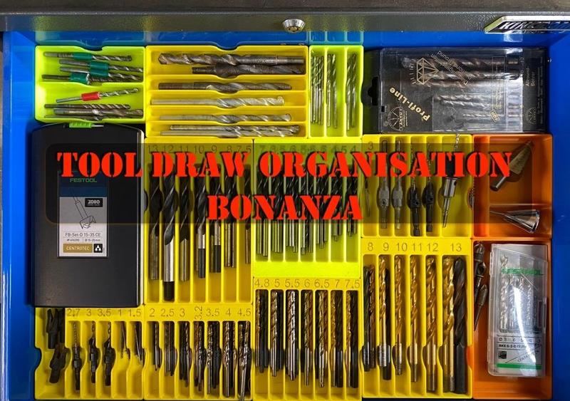 Drill bit trays