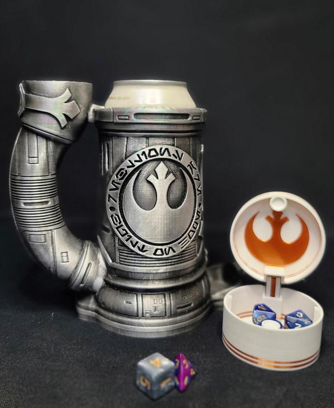  12oz  Rebel Alliance Can Cozy Dice Tower  