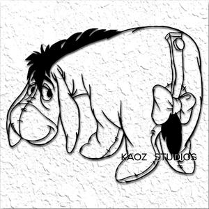 Eeyore wall art Winnie the Pooh Bear wall decor cartoon decoration
