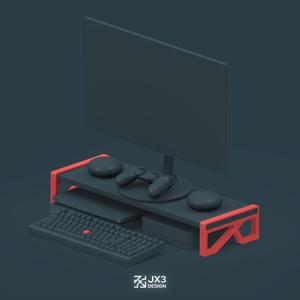 Monitor stand for Ikea BURHULT