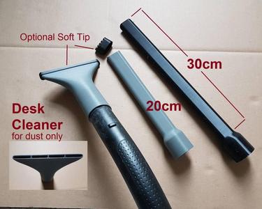 Vaccum Nozzles (Desk-Cleaner and extra long Tube)