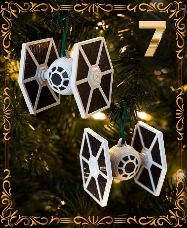 Tie Fighter Ornament - Star Wars - Christmas Day 7