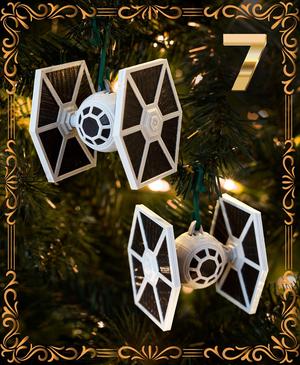 Tie Fighter Ornament - Star Wars - Christmas Day 7