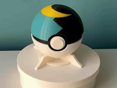 Moon Ball - Pokemon - Pokeball Functional