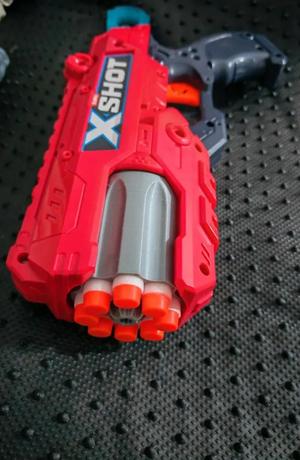 X-Shot Reflex 6 - 8 Dart Cylinder Mod   
