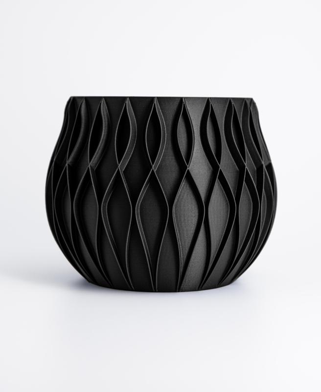 Plant Pot With Hidden Box | Planter Model "Bellaria" | Hidden Push-Lock-Push-Release Safe