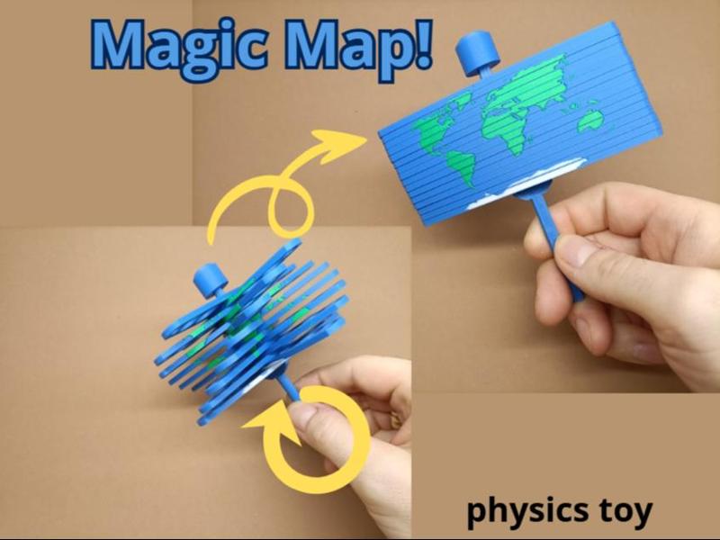 Magic Map - spiral toy (gif inside)