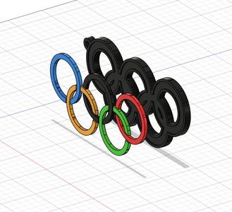 OLYMPICS - KEYCHAIN